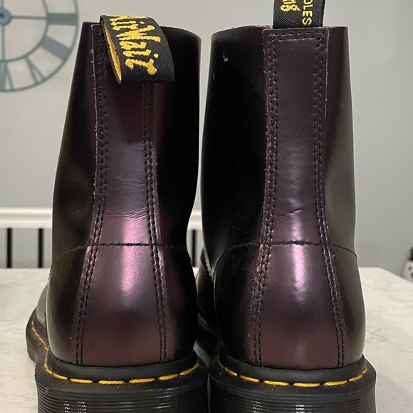 Dr. Martens 1460 Pascal Chroma Metallic Leather Boots - Picture 3 of 7